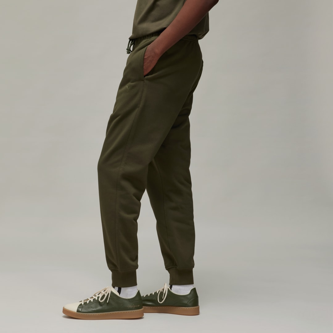 Pantalon Y 3 Brushed Terry Cuffed - vue 3