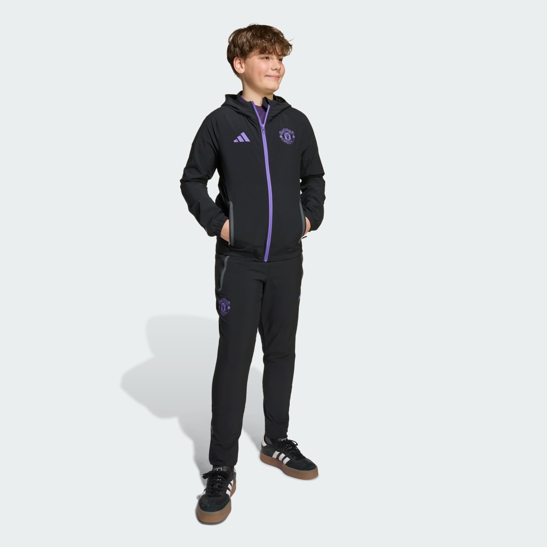 Adidas Manchester United Tiro 25 Competition Vis Tech Reisjack Kids
