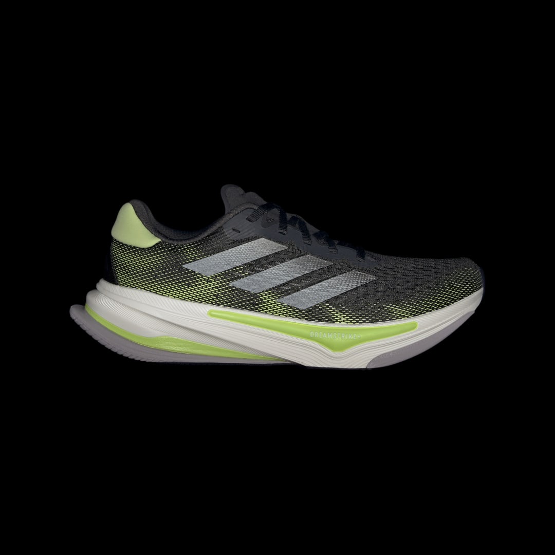 Adidas  sneaker Carbon / Iron Metallic / Pulse Lime