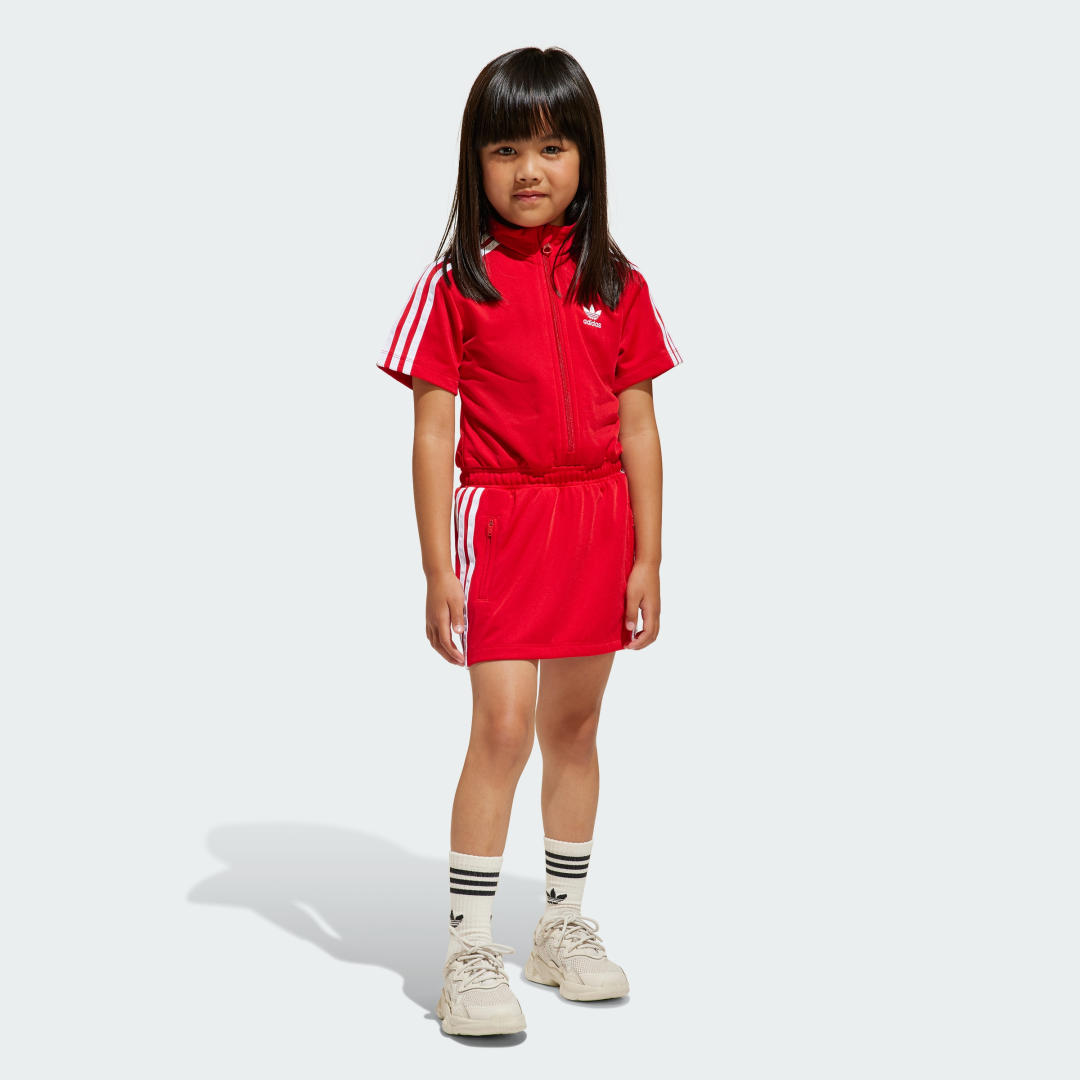 Adidas Originals Shirtjurk FIREBIRD DRESS (1-delig)