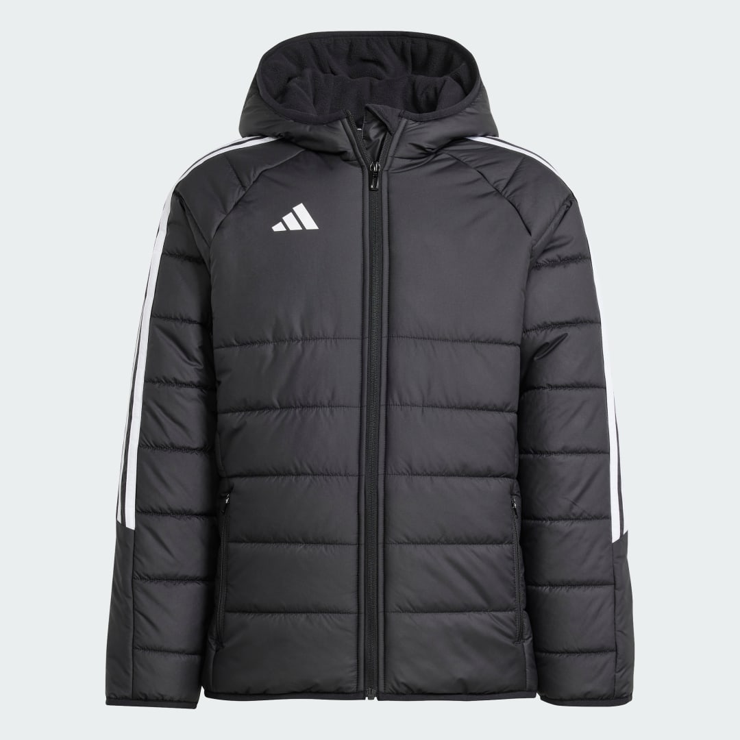 Image of adidas Tiro 24 Winter Jacket Kids Black XS - Kids Soccer Jackets