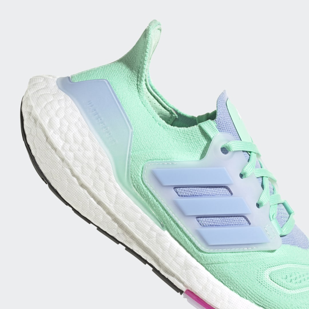 

adidas Tenis Ultraboost 22 Mujer, Pulse verde/azul dawn/crystal blanco