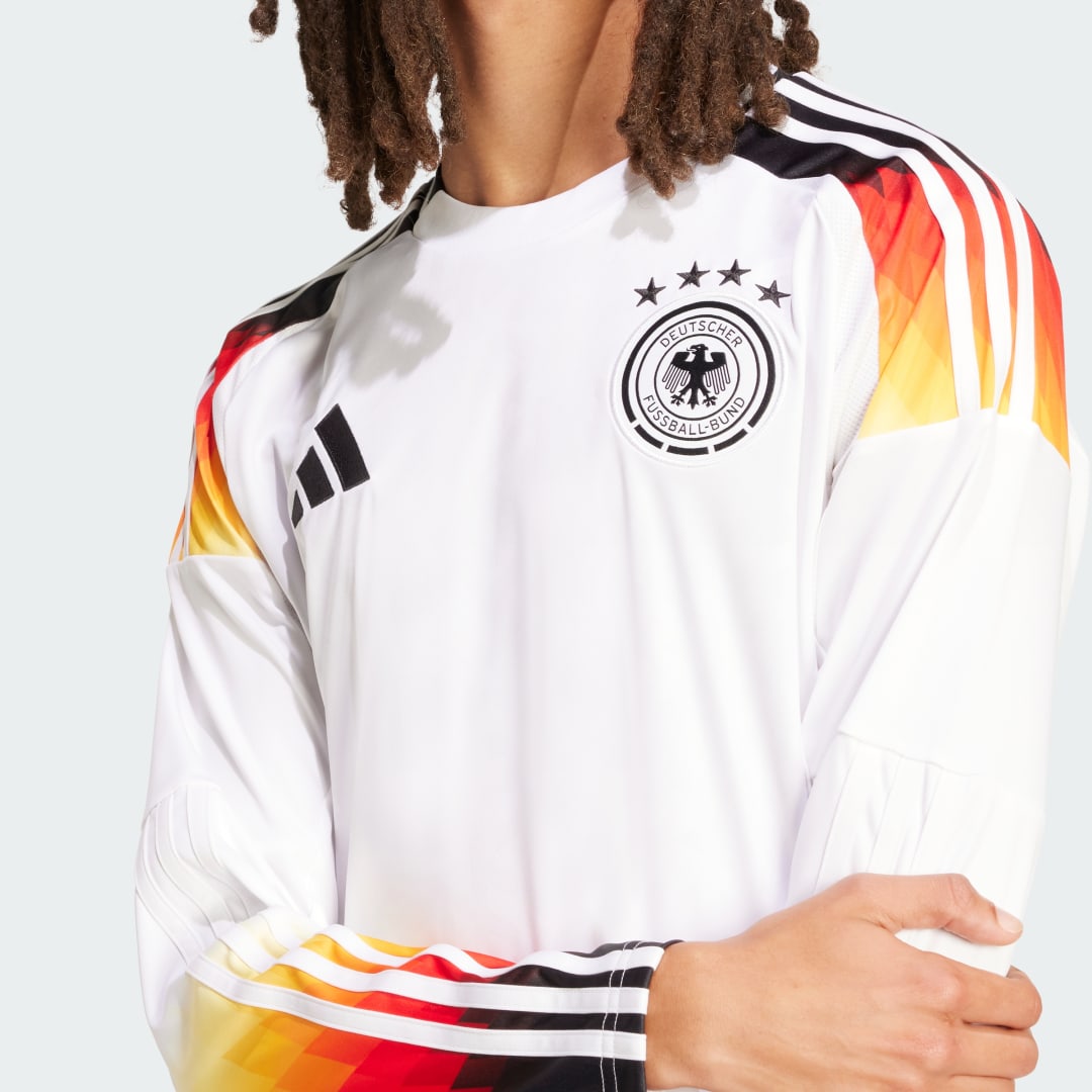 Adidas Duitsland 24 Thuisshirt met Lange Mouwen