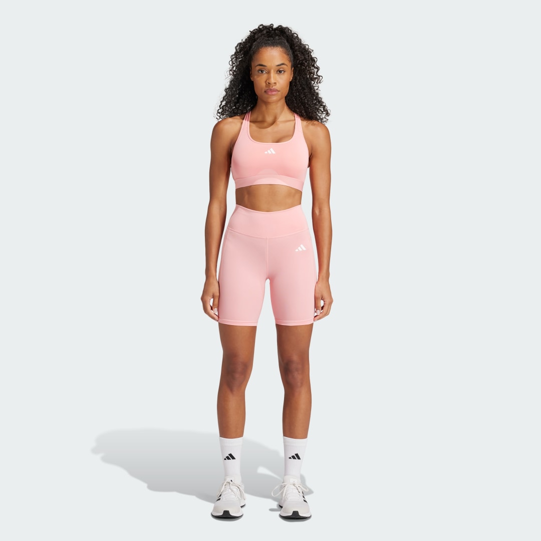 Adidas Optime Essentials Stash Pocket 7-Inch Legging