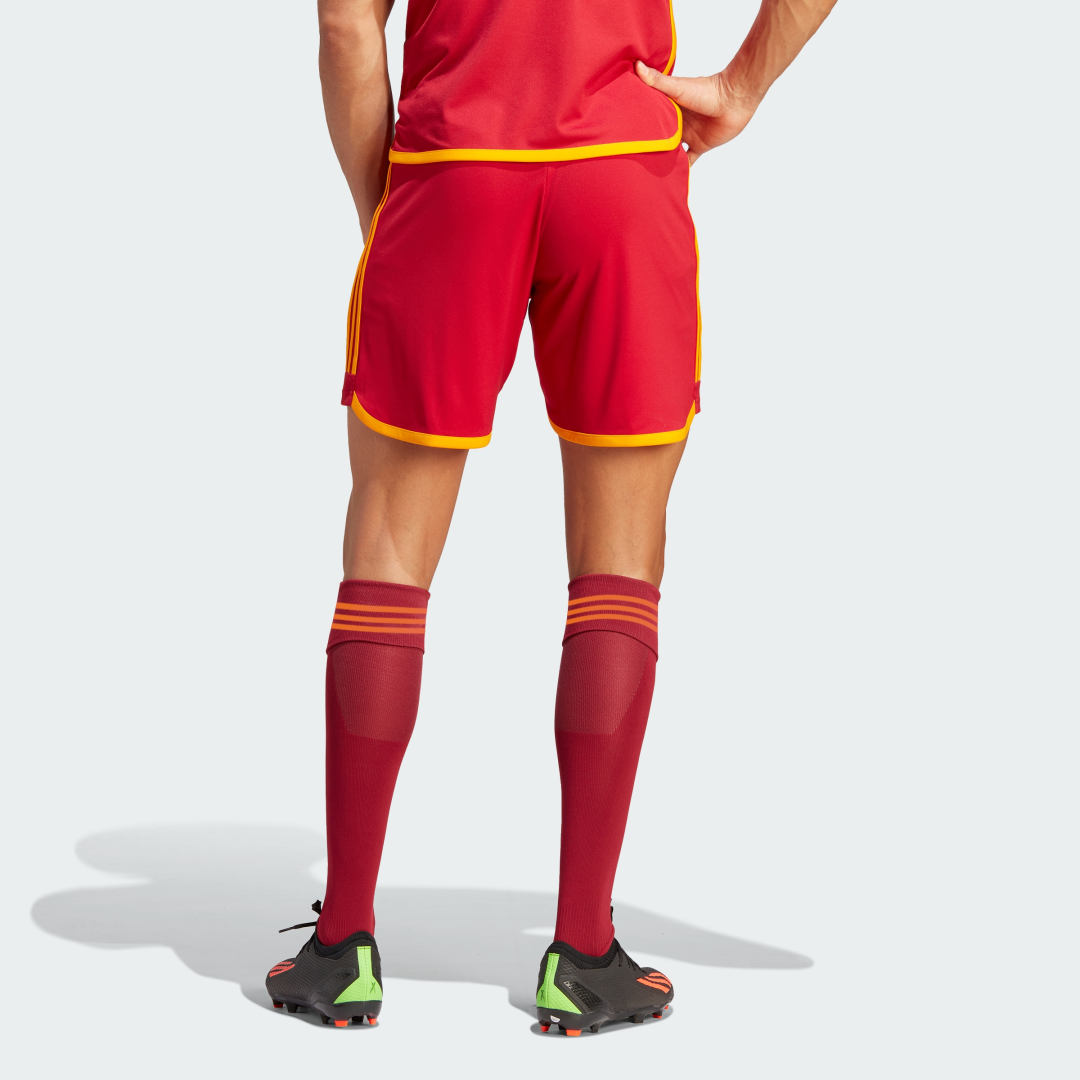 

adidas Shorts Locales AS Roma 23/24 Hombre, Rojo