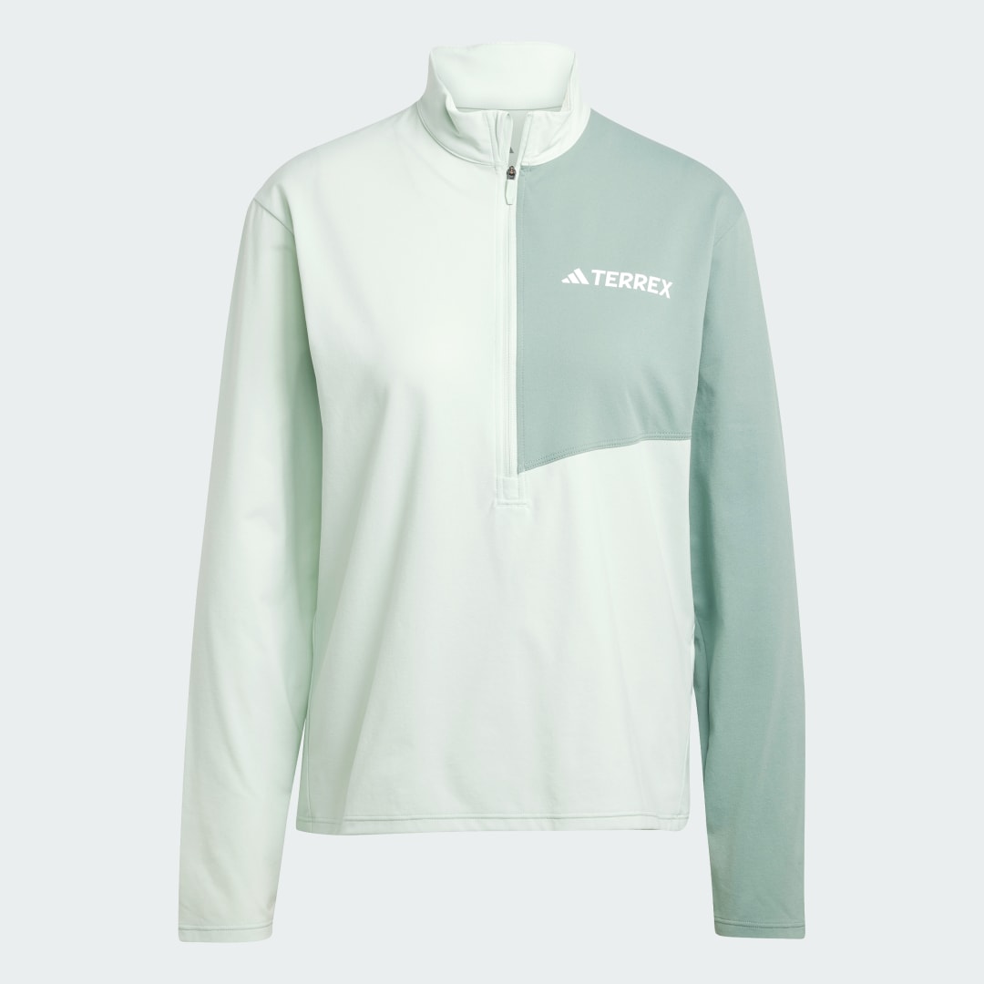 T-shirt manches longues et zip 1/2 Terrex Multi Climacool