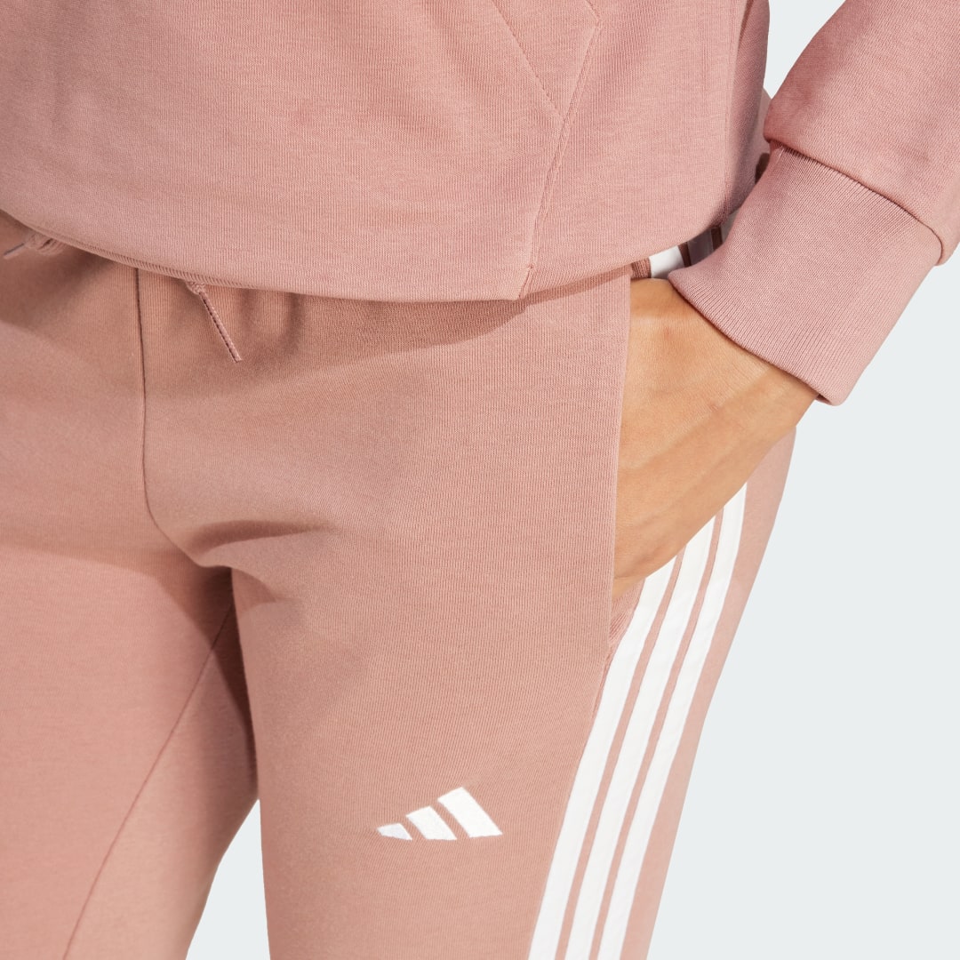 Adidas Essentials 3-Stripes French Terry Cuffed Broek
