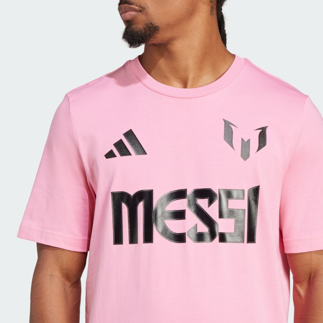 Adidas Messi Name and Number Graphic T-shirt