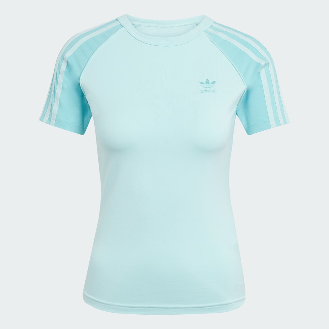 Adidas Adicolor 3-Stripes Raglan Slim-fit T-shirt