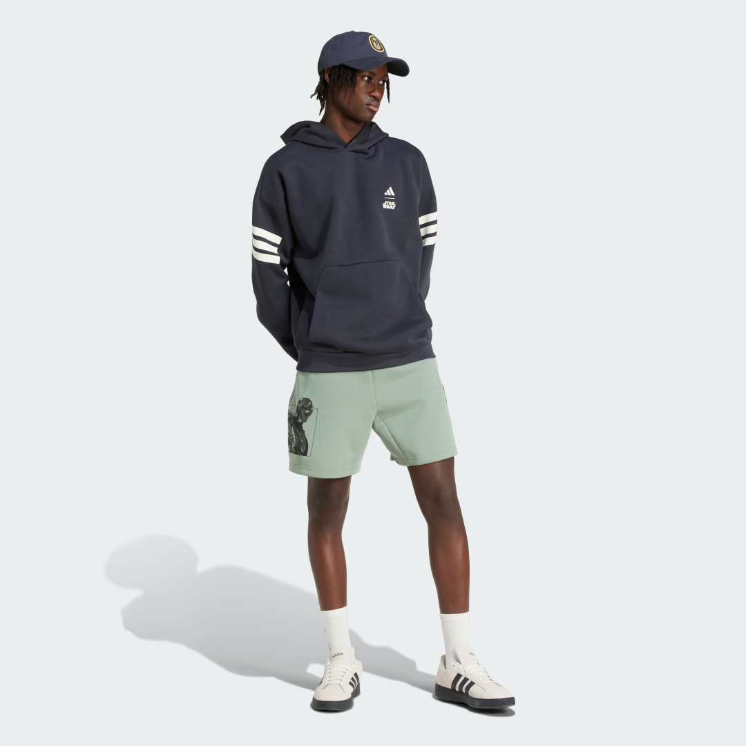 Adidas STAR WARS THE MANDALORIAN HOODIE MET GRAPHIC ACHTEROP