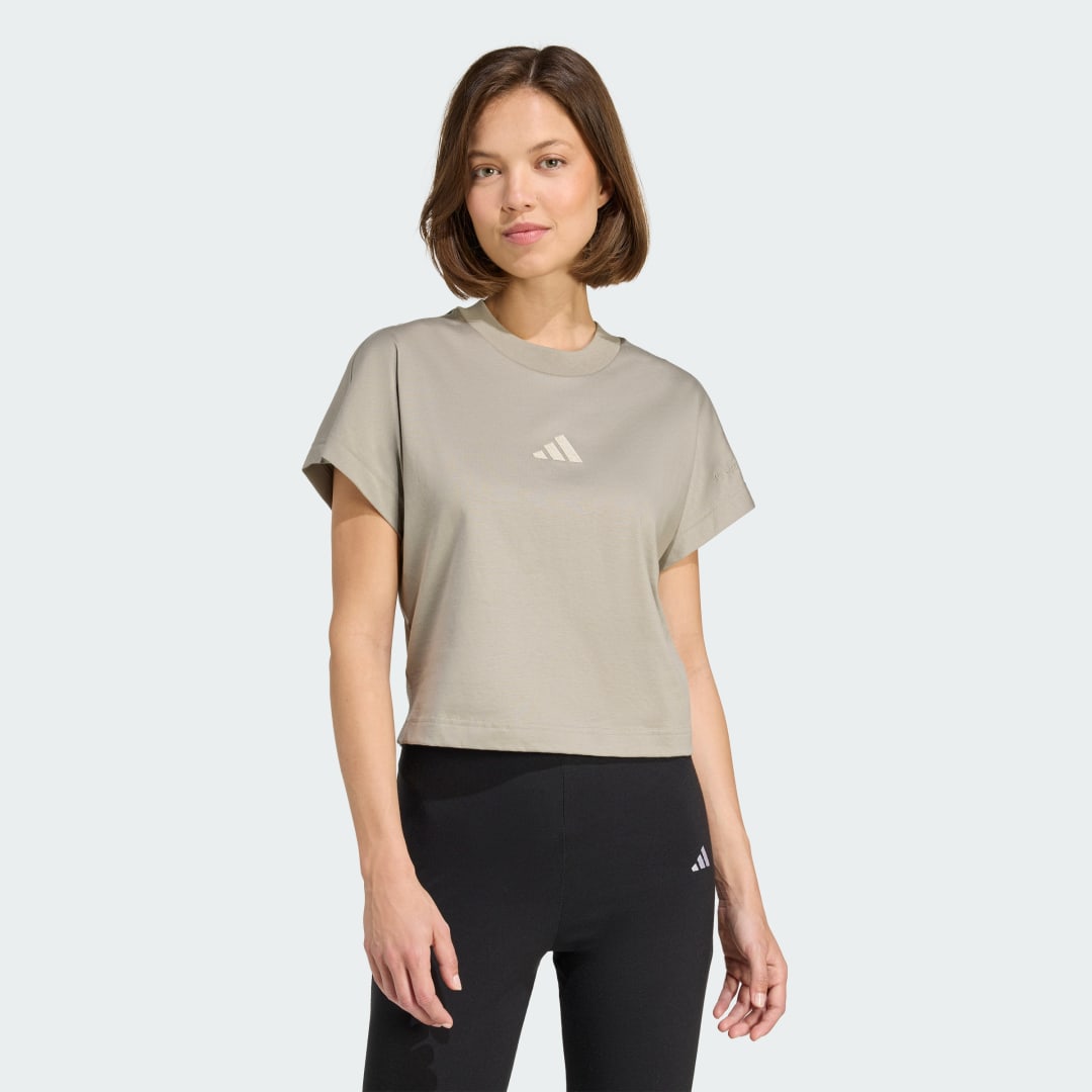 T shirt adidas W all szn tee EU - vue 5