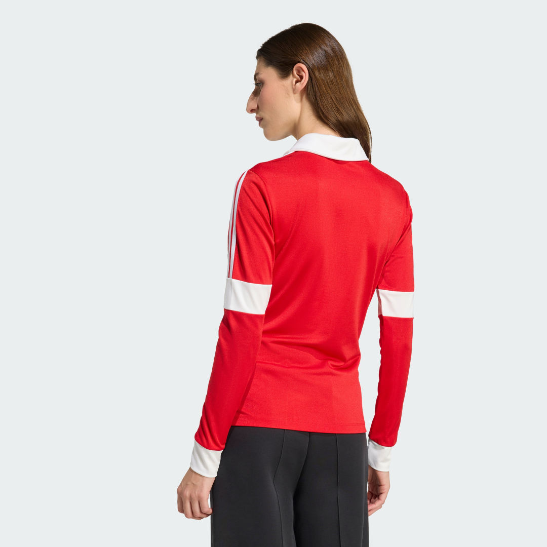 Adidas Graphic Football Sportshirt met Lange Mouwen