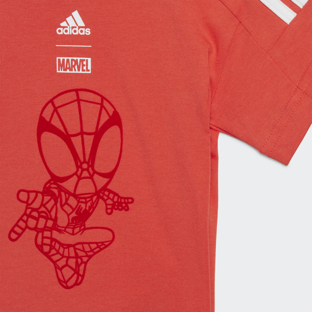 

adidas Adidas x Marvel Spider-man Tee Niño, Bright rojo/blanco