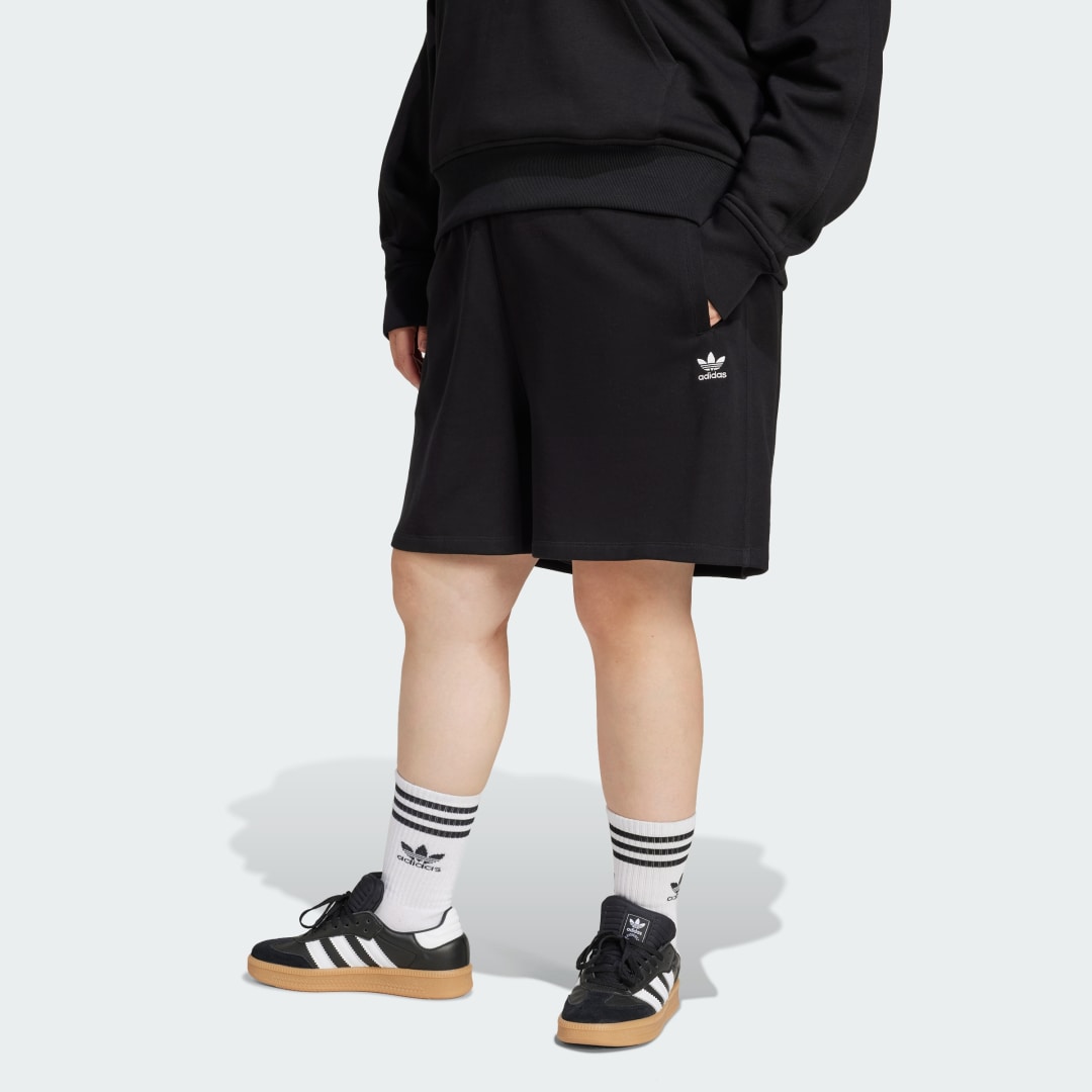 Image of Essentials French Terry Shorts (Plus Size) cod002
