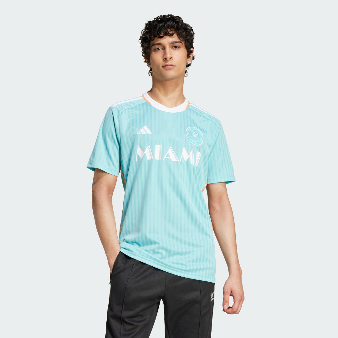 Adidas Inter Miami CF 2024 25 Third Shirt Easy Mint- Heren Easy Mint