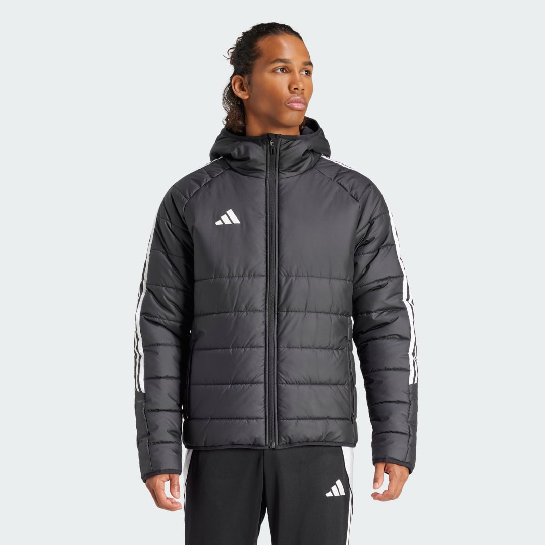 Image of adidas Tiro 24 Winter Jacket Black 2XL - Men Soccer Jackets