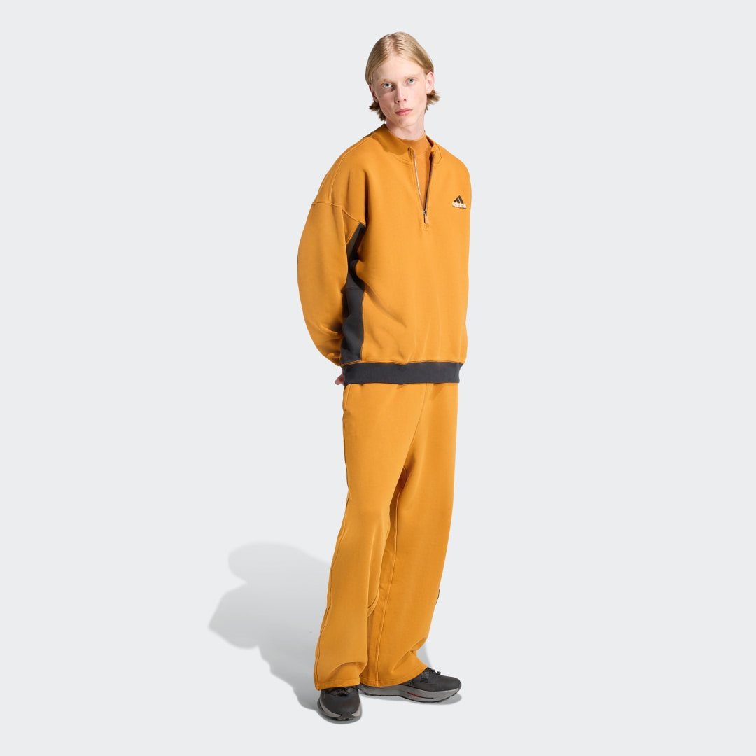 Thumbnail - adidas Equipment Blocked Half-Zip Pullover