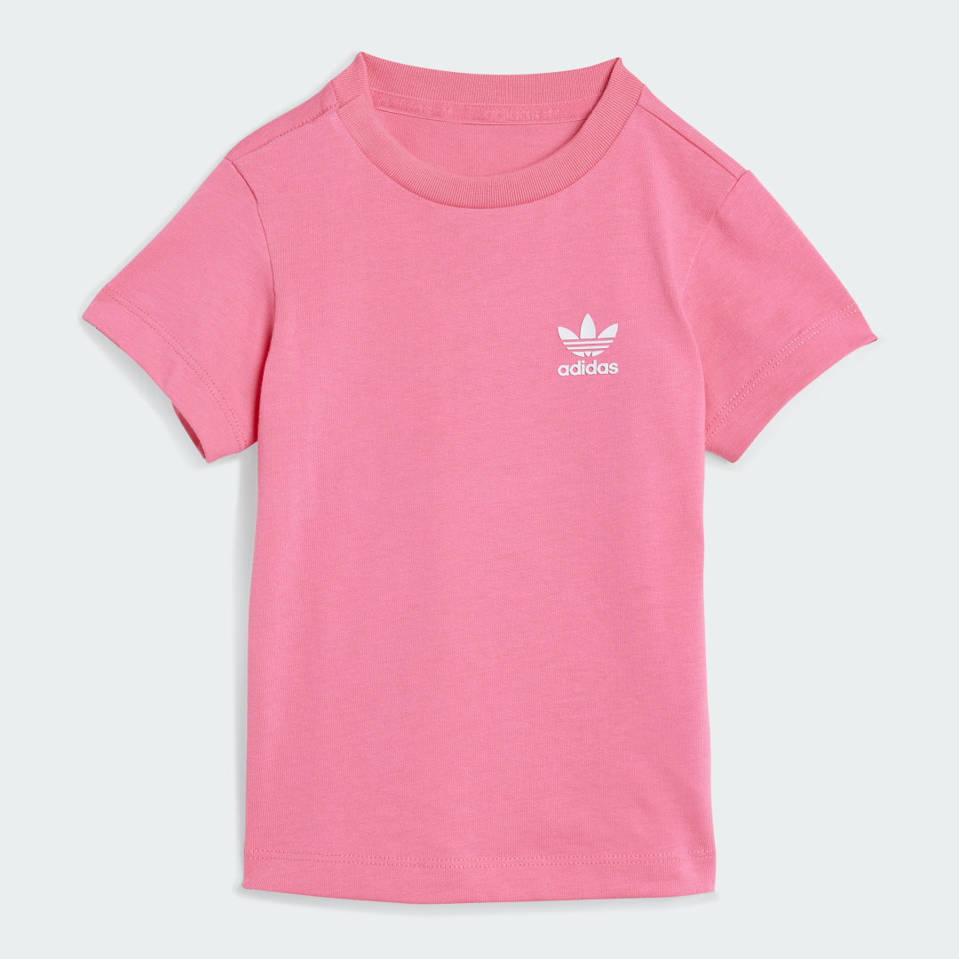 Adidas Cycling Short en T-shirt Set Kids