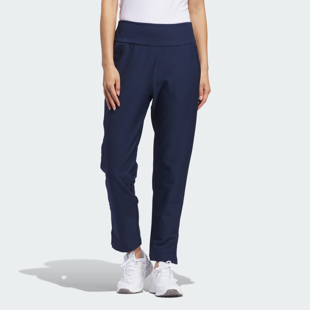 Image of adidas Ultimate365 Solid Ankle Pants Navy Blue XL - Women Golf Pants