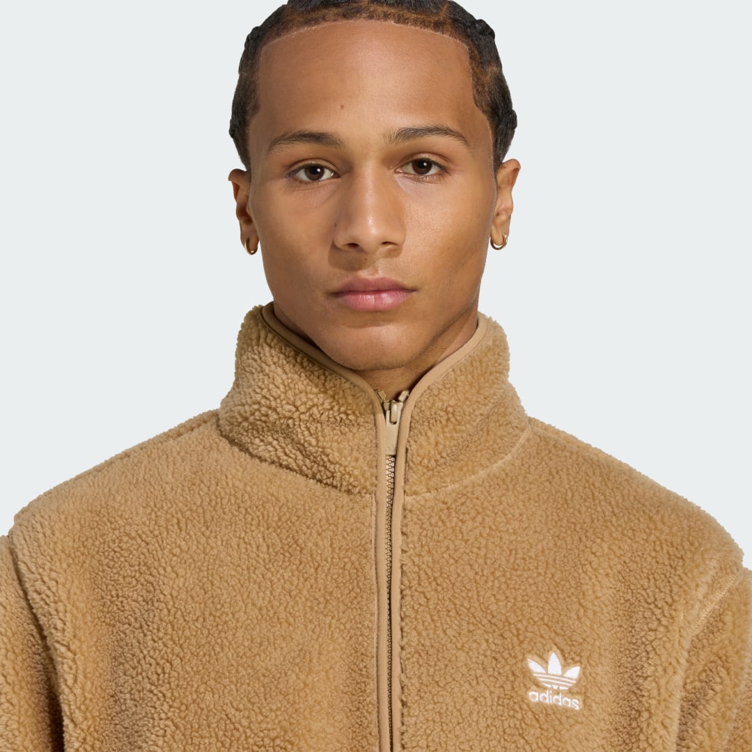 Adidas Trefoil Essentials Teddy fleece