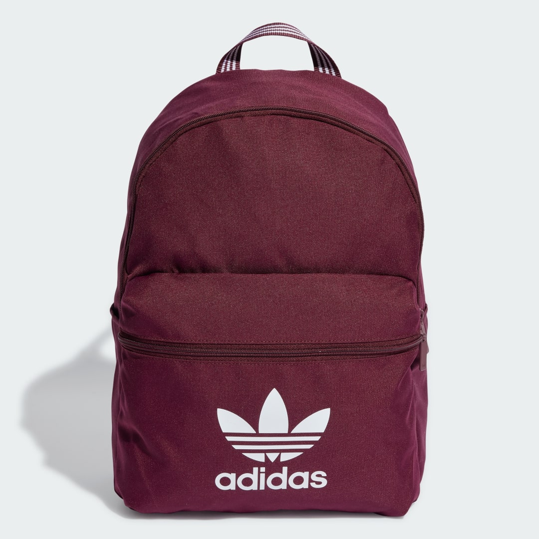 Image of adidas Adicolor Backpack Maroon ONE SIZE - Lifestyle Bags
