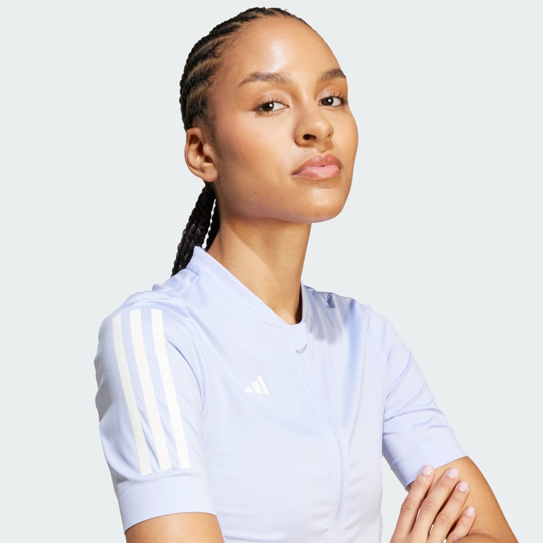 Adidas Tempo 3-Stripes Wielrenshirt