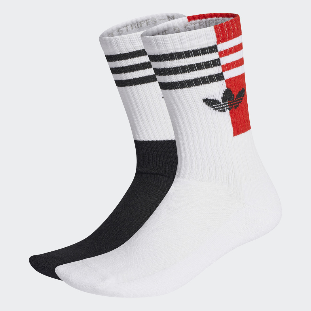 фото Две пары носков colorblock adidas originals