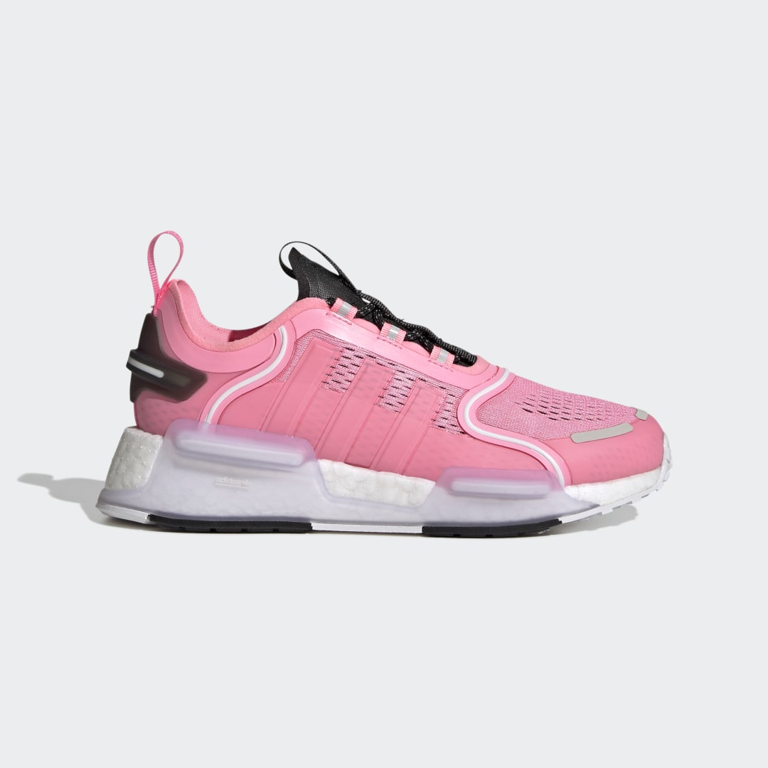 Adidas NMD kindersneaker roze, wit en rood
