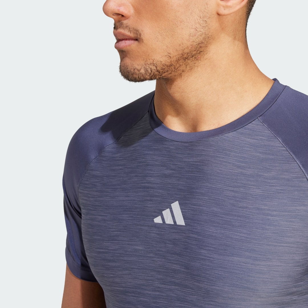 Adidas Gym+ Training 3-Stripes T-shirt