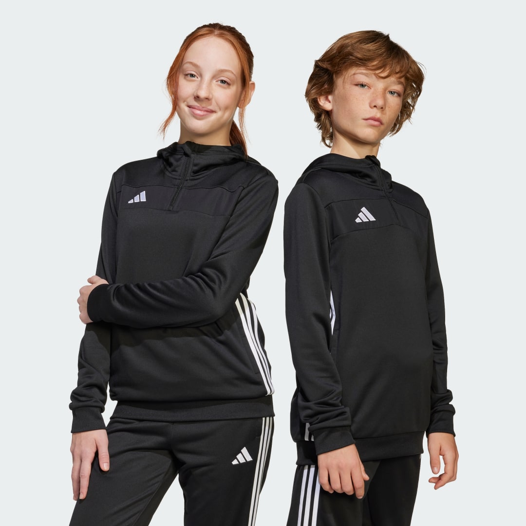 Image of Felpa con cappuccio Tiro 25 Essentials Sweat Junior cod002