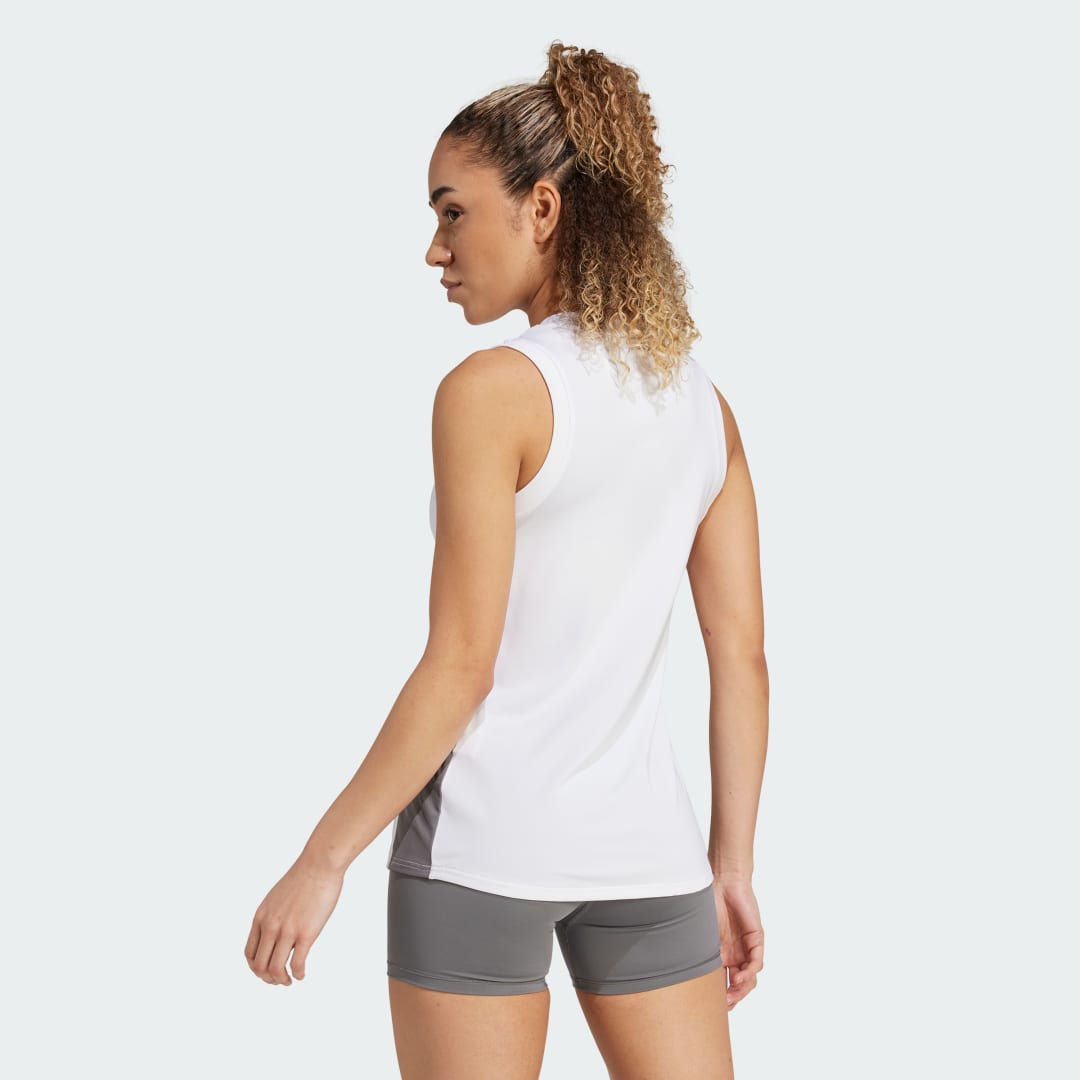 Adidas Quickset Sleeveless Volleybalshirt