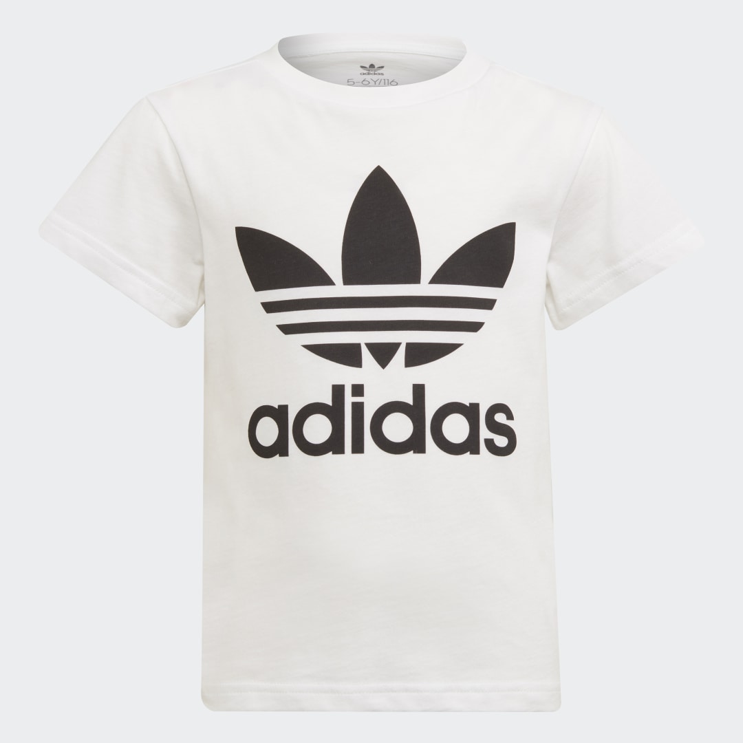 

adidas Camiseta Adicolor Trifolio Niño, Blanco