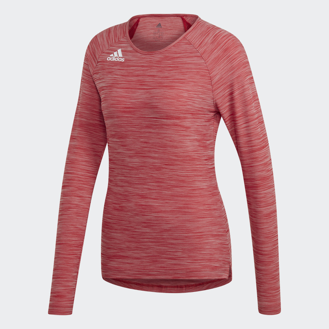 adidas Hi Lo Jersey Power Red L Womens
