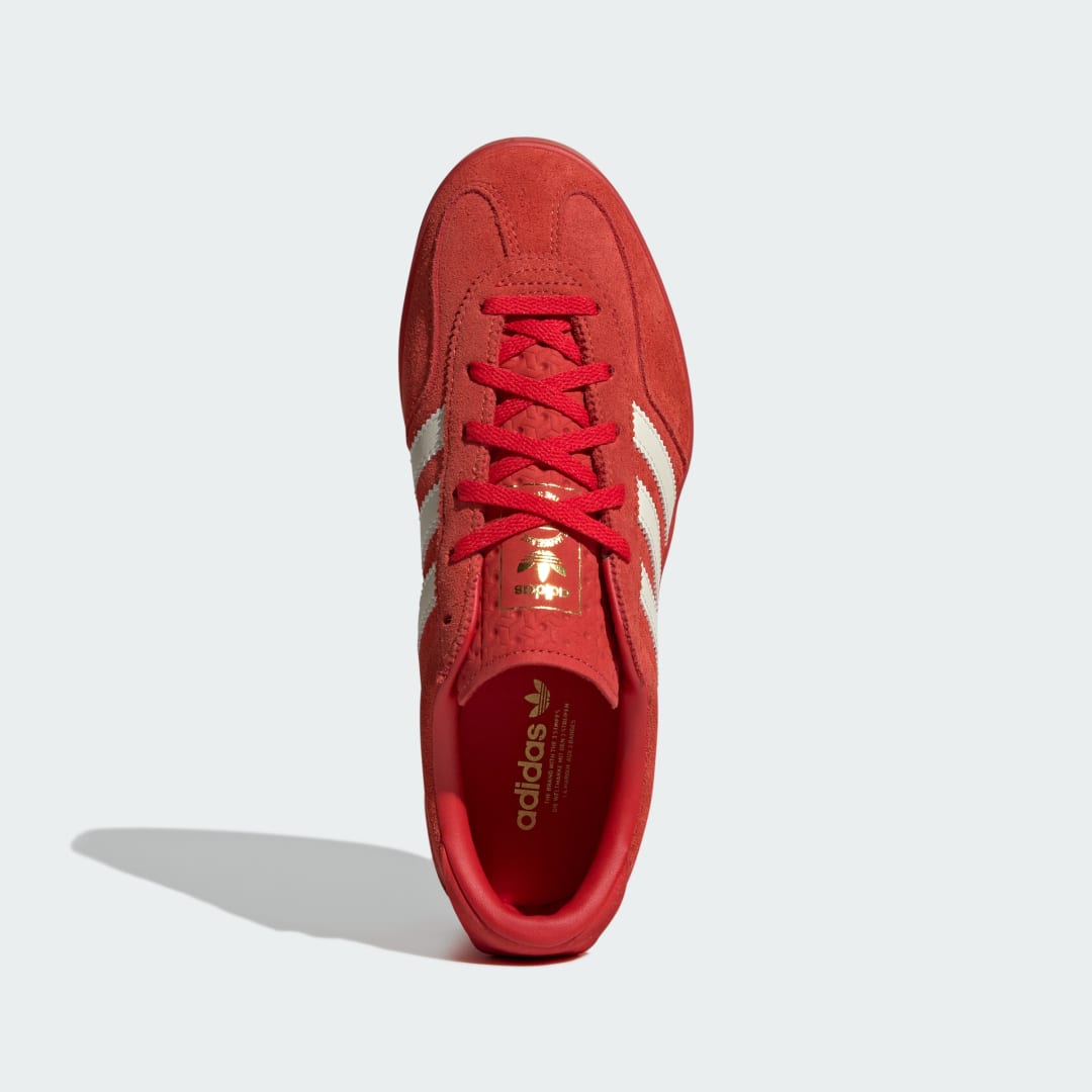 Adidas Gazelle sneaker Red / Cream White / Gold Metallic