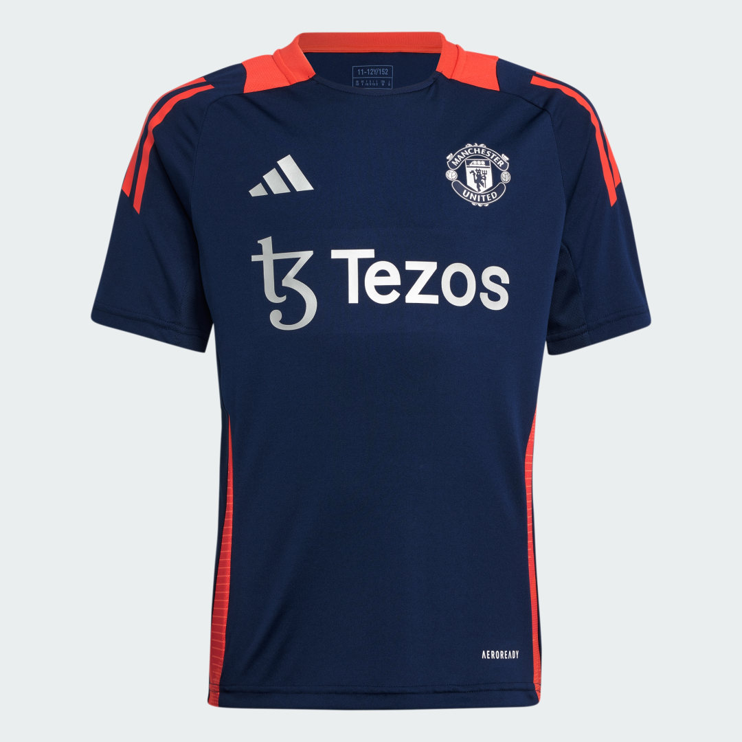 Adidas Manchester United Tiro 24 Training Voetbalshirt Kids