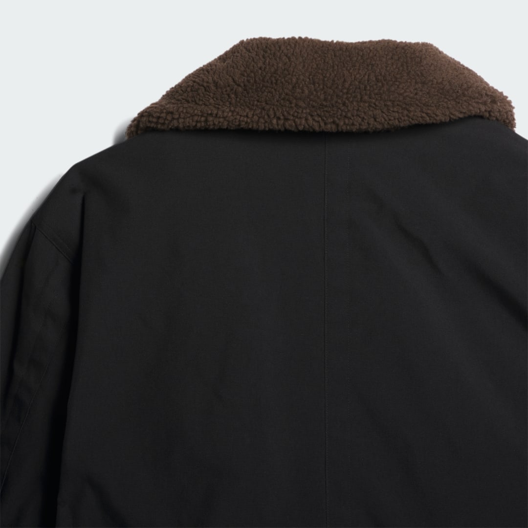 

adidas Abrigo A.Blondey Chore Skateboarding Hombre, Negro/marrón