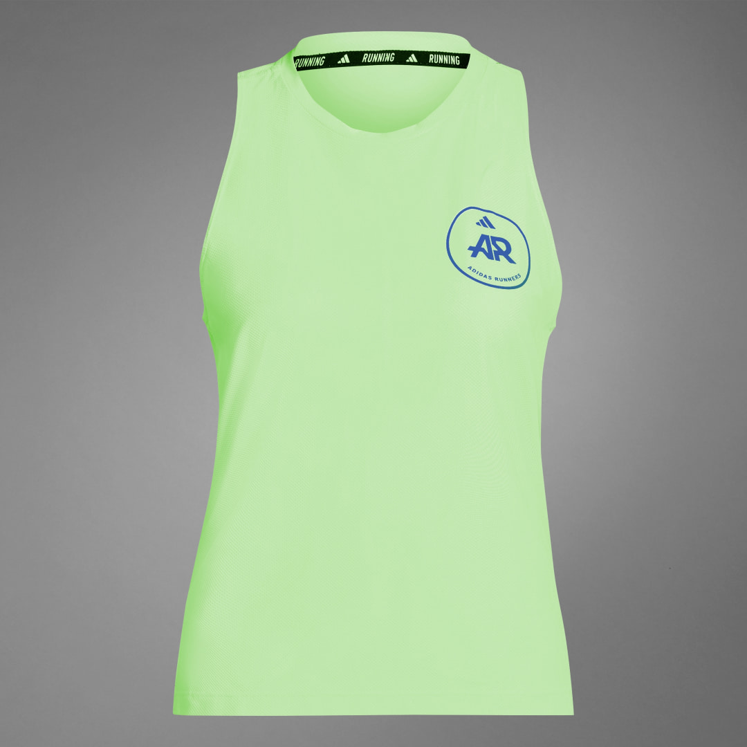 

adidas Playera sin Mangas Own the Run Adidas Runners Mujer, Verde spark