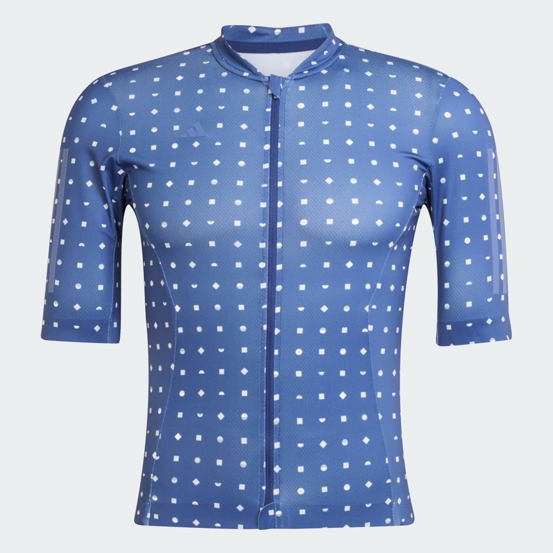 Adidas Tempo 3-Stripes Sunshine Mozaïek Wielrenshirt