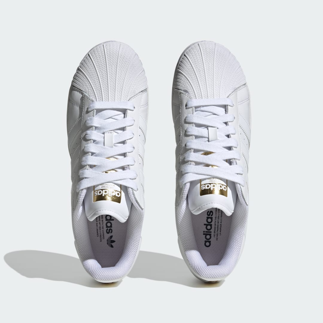 Adidas Superstar sneaker Cloud White / Cloud White / Gold Metallic