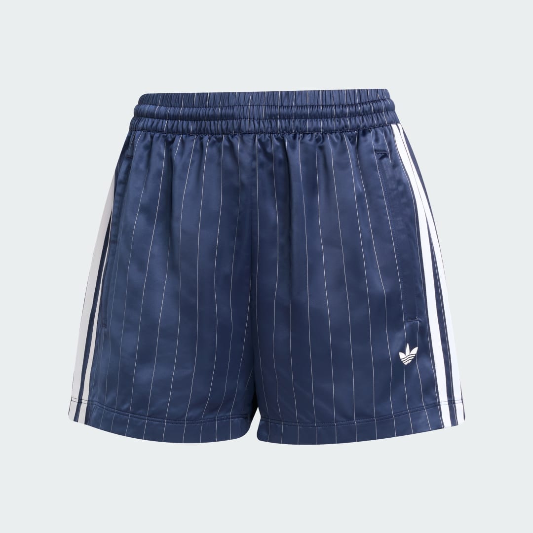 Adidas Originals Pin-stripe Satin Short