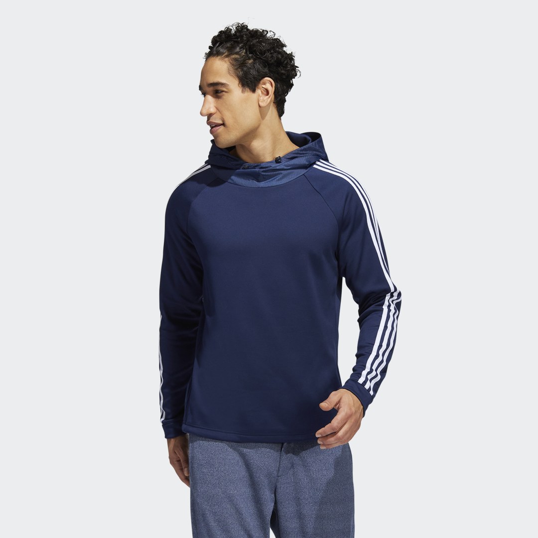 adidas 3-Stripes COLD.RDY Hoodie Collegiate Navy S Mens
