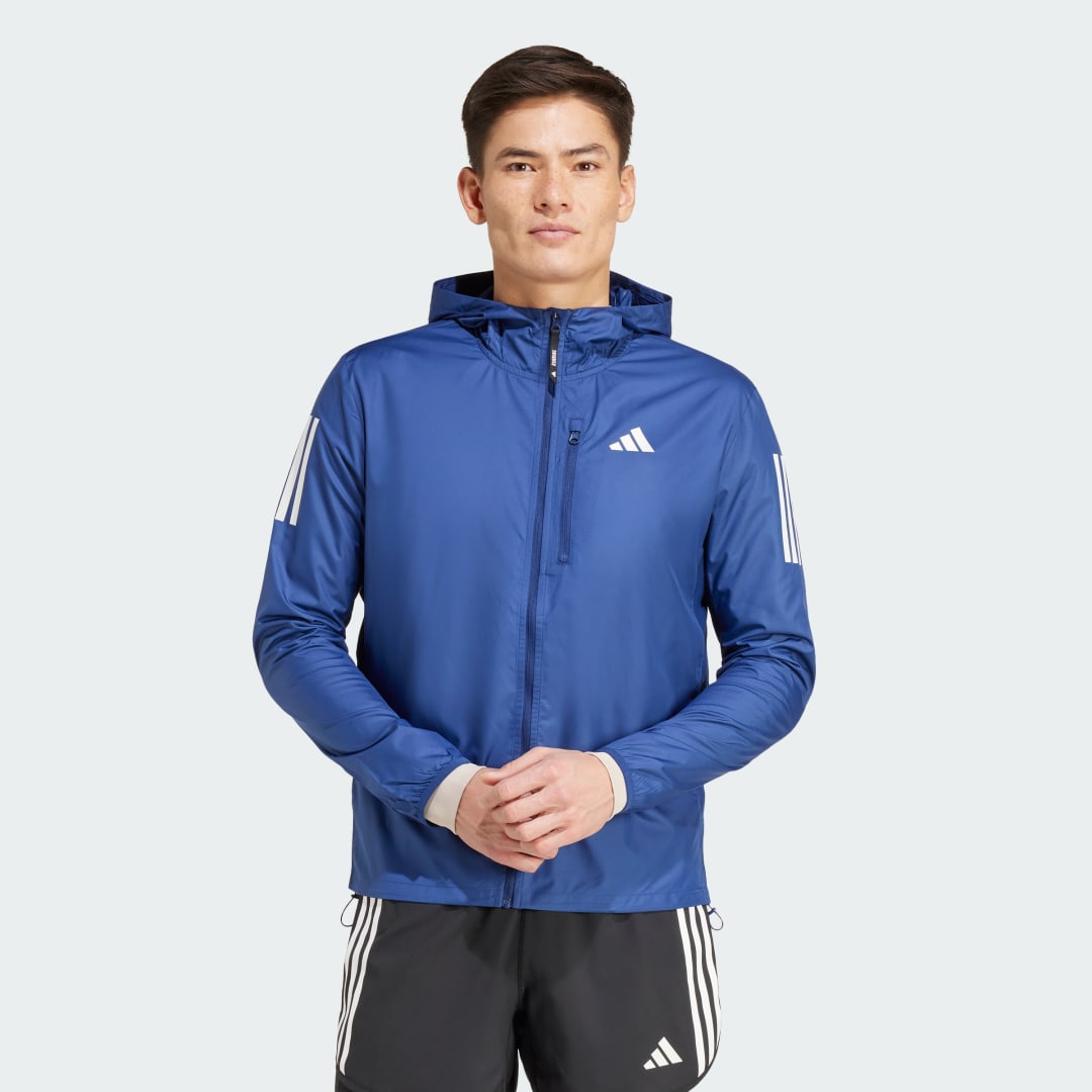 Blouson adidas OWN THE RUN JACKET EU - vue 4
