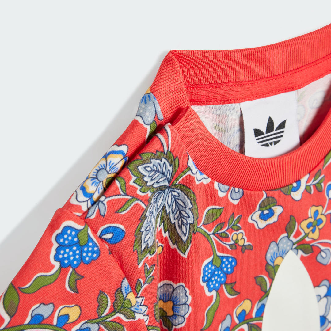 Adidas Originals x Liberty London Short T-shirt Set Kids