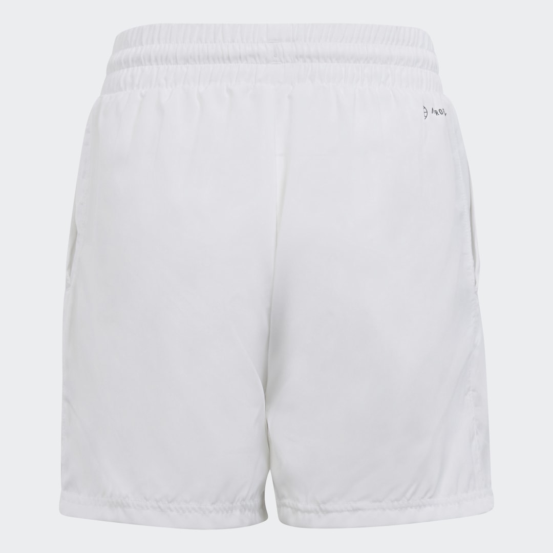 

adidas Shorts de Tenis Club 3 Rayas Niño, Blanco
