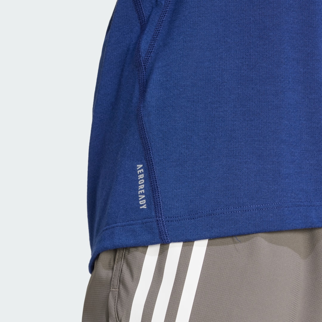 Adidas Own the Run 3-Stripes T-shirt