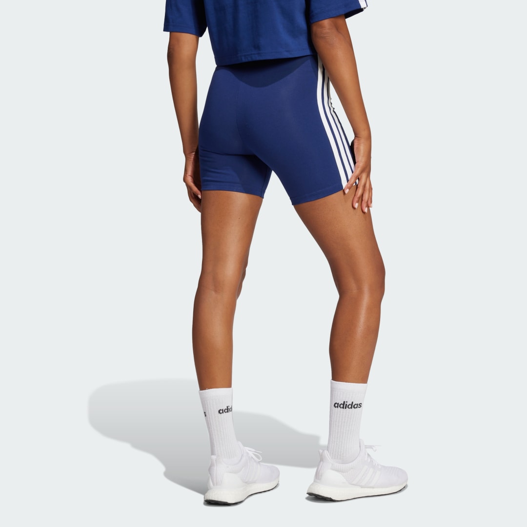 Adidas Essentials 3-Stripes High Waisted Biker Short