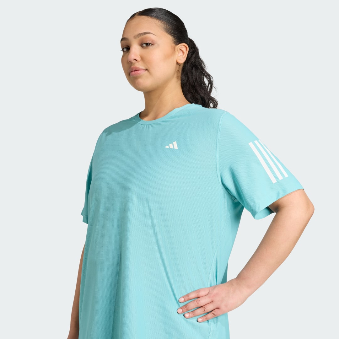 Adidas Own The Run T-Shirt (Grote Maat)