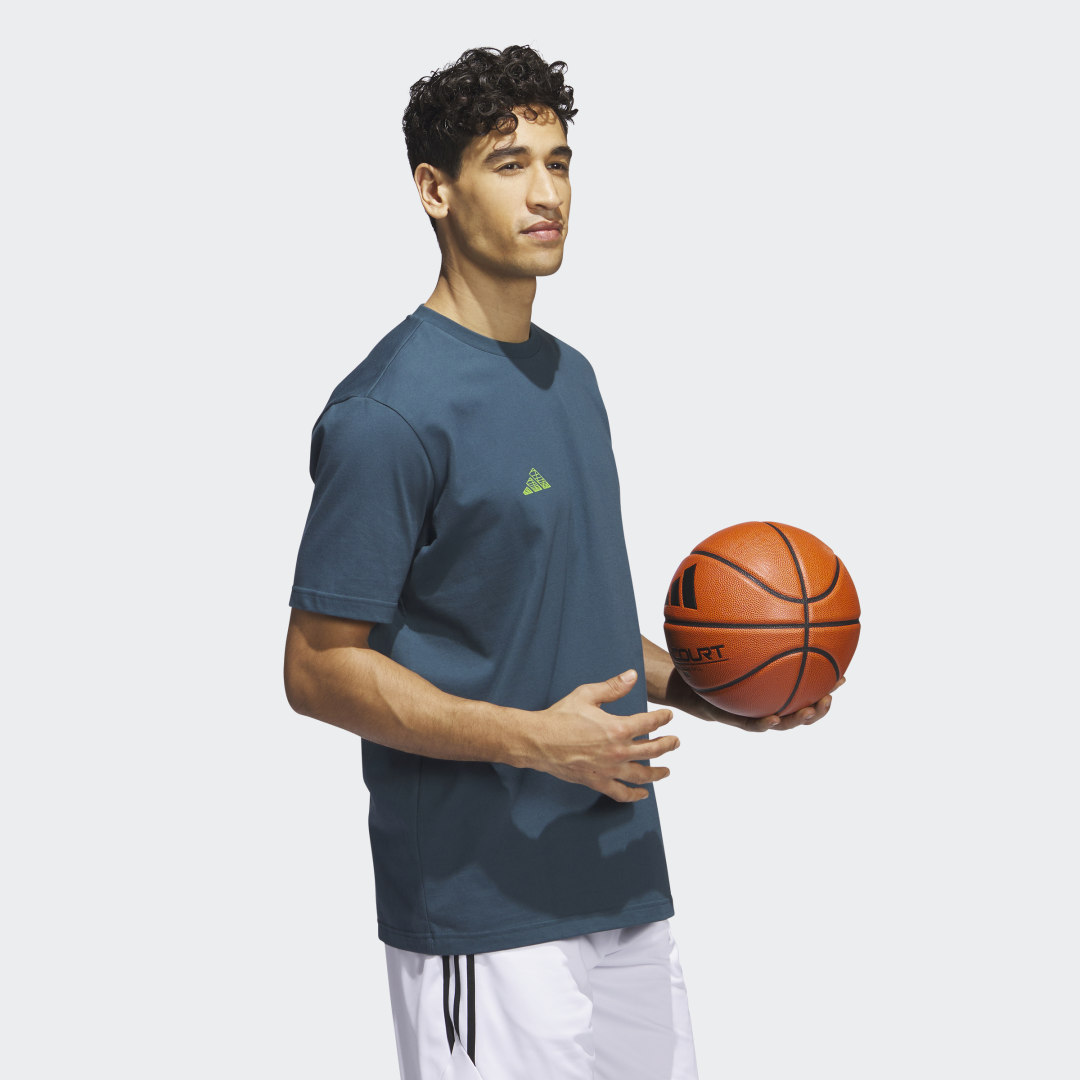 

adidas Playera Metaverse Oasis Hoops Hombre, Arctic night