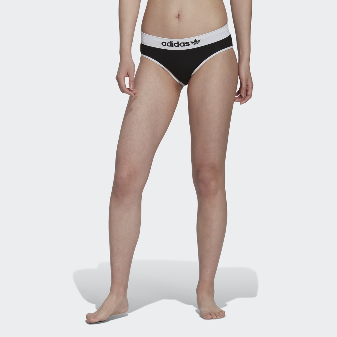 Image of adidas Modern Flex Brief Underwear Black S - Women Lifestyle Underwear