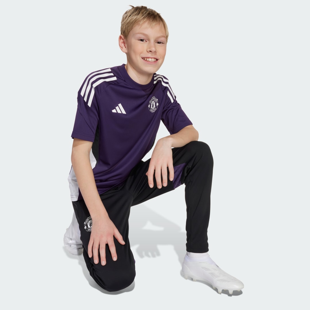 Adidas Manchester United Tiro 25 Competition Training Voetbalshirt Kids